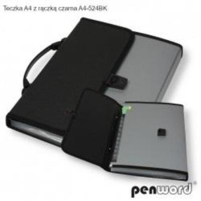 Opakowanie Teczka A4 z rączką czarna