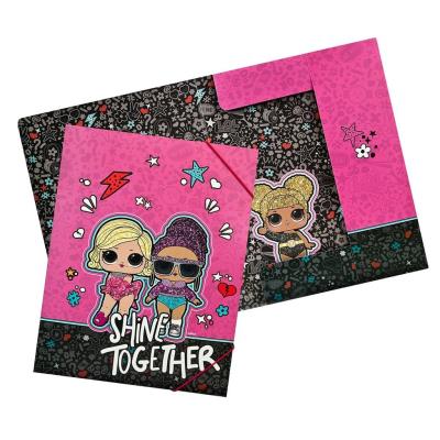 Opakowanie Teczka A4 Zamykana Na Gumki LOL Surprise