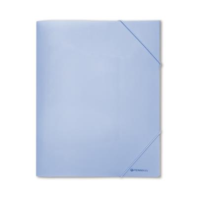 Opakowanie Teczka A4z gumką PP-102 Penmate pastelowa niebieska