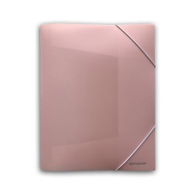 Opakowanie Teczka A4z gumką PP-102 Penmate pastelowa pomarańczowa