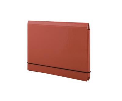 Opakowanie Teczka A5 na gumkę łamana Penmate czerwona pastelowa