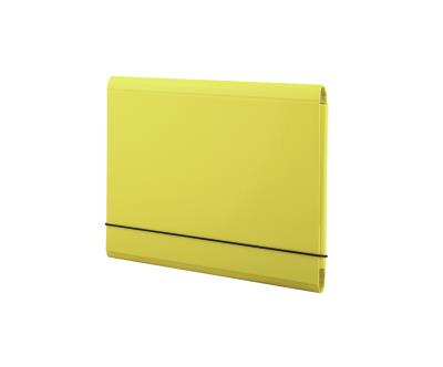 Opakowanie Teczka A5 na gumkę łamana Penmate żółta pastelowa