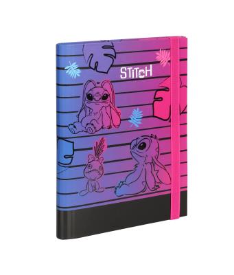 Teczka A5 przestrzenna tekturowa z gumką Disney Black wzór 3. Wydawca: Patio. SmakLiter.pl Opakowanie Teczka A5 przestrzenna tekturowa z gumką Disney Black wzór 3