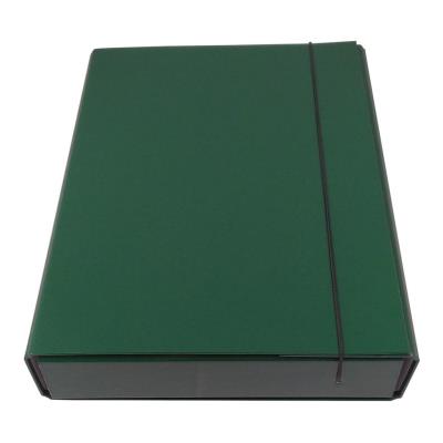 Opakowanie Teczka box z gumką zielona