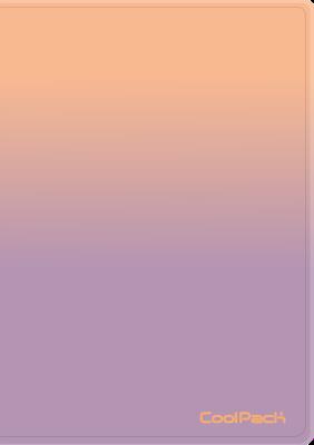 Opakowanie Teczka clear book A4 Coolpack Gradient 20 koszulek BERRY