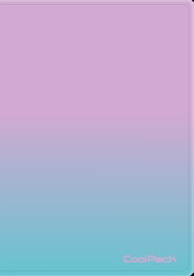 Opakowanie Teczka clear book A4 Coolpack Gradient 20 koszulek Blueberry