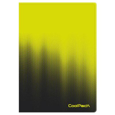Opakowanie Teczka clear book A4 Coolpack Gradient 20 koszulek LEMON
