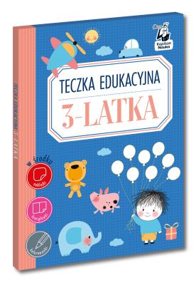 Okładka książki Teczka edukacyjna 3-latka