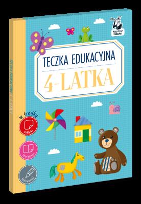 Okładka książki Teczka edukacyjna 4-latka