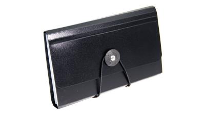 Opakowanie Teczka harmonijkowa z gumką PP czarna