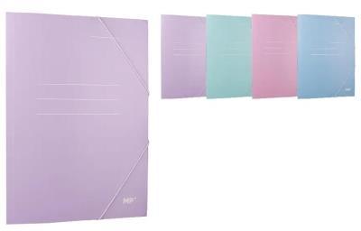 Opakowanie Teczka kartonowa A4 z gumką MIX