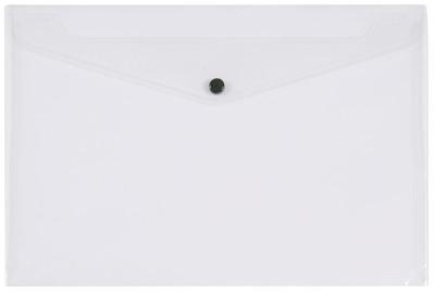 Teczka kopertowa A3 PP zatrzask przeźroczysta. Wydawca: Q-CONNECT. SmakLiter.pl Opakowanie Teczka kopertowa A3 PP zatrzask przeźroczysta