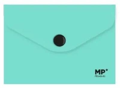 Opakowanie Teczka kopertowa A7 na zatrzask turkusowa