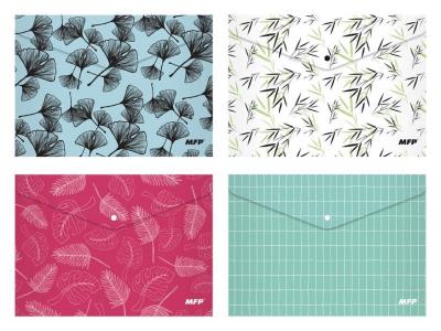 Opakowanie Teczka kopertowa na zatrzask A5 PP mix