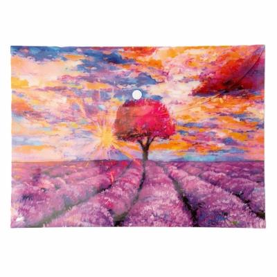 Teczka kopertowa PP A5 Lawenda. Wydawca: Narcissus. SmakLiter.pl Opakowanie Teczka kopertowa PP A5 Lawenda