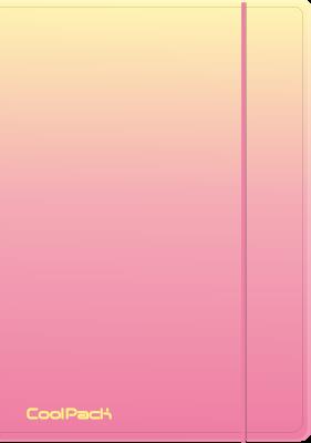 Opakowanie Teczka na gumkę A4 Coolpack Gradient PEACH