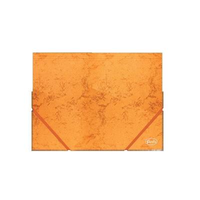 Opakowanie Teczka na gumkę A4 kartonowa pomarańczowa