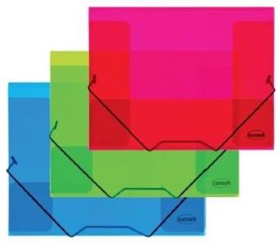 Opakowanie Teczka na gumkę A4 PP mix 80016