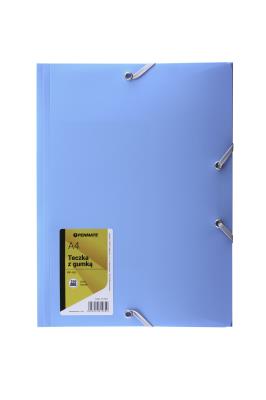 Opakowanie Teczka penmate z gumką A4 PP-101 niebieska