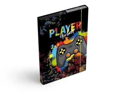 Opakowanie Teczka skrzydłowa z gumką A4 Game