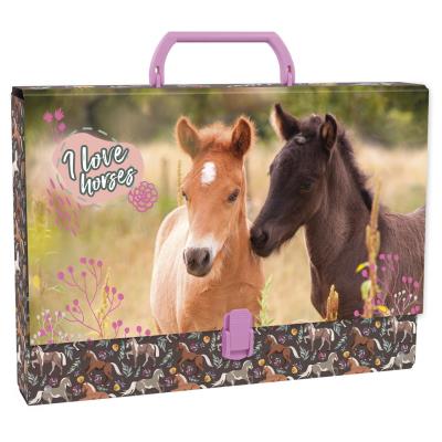 Opakowanie Teczka twarda z rączką Konie 24