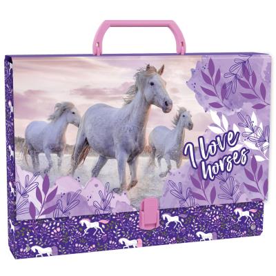 Opakowanie Teczka twarda z rączką Konie 25 DERFORM