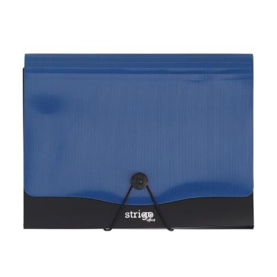 Opakowanie Teczka Vfile A4 z 13 przekładkami granatowa STRIGO