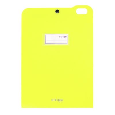 Opakowanie Teczka Vfile A4 z 5 przekładk. neon zielona STRIGO