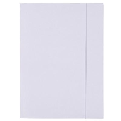 Teczka z gumką A4 biała. Wydawca: Office. SmakLiter.pl Opakowanie Teczka z gumką A4 biała