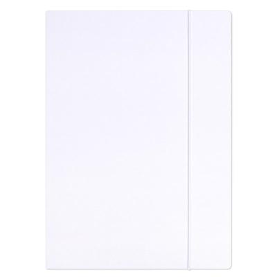 Teczka z gumką A4 biała. Wydawca: Office. SmakLiter.pl Opakowanie Teczka z gumką A4 biała