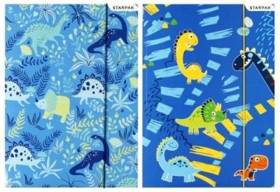 Opakowanie Teczka z gumką A4 Dino