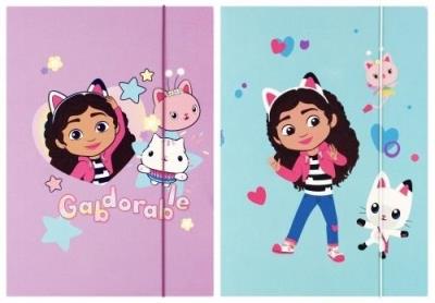 Opakowanie Teczka z gumką A4 Gabby's Dollhouse