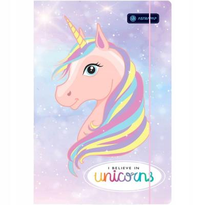 Opakowanie Teczka z gumką A4 Holo Girls style ASTRA