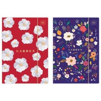 Opakowanie Teczka z gumką A4+ HS Garden (10szt)