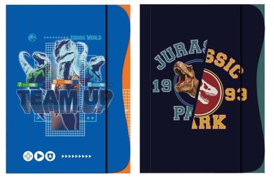 Opakowanie Teczka z gumką A4 Jurrasic Park