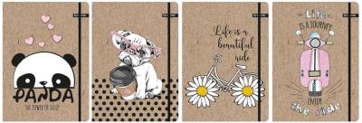 Opakowanie Teczka z gumką A4 kraft liner mix