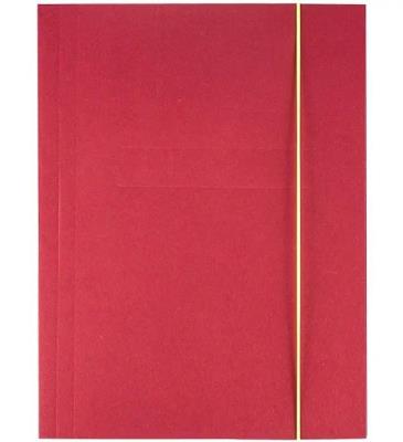 Opakowanie Teczka z gumką A4 Kreativ bordowa 1szt GRAND