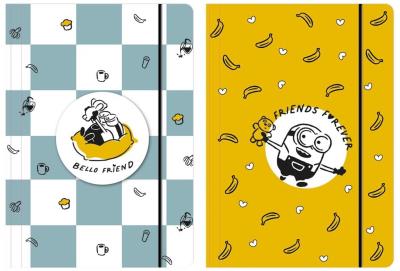 Opakowanie Teczka z gumką A4 Minionki