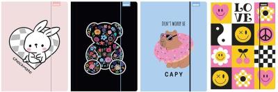 Opakowanie Teczka z gumką A4 No Name - Dziewczynka