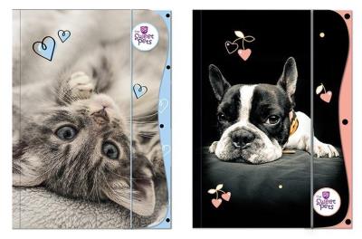 Opakowanie Teczka z gumką A4 The Sweet Pets