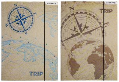 Opakowanie Teczka z gumką A4 Trip 10 sztuk mix