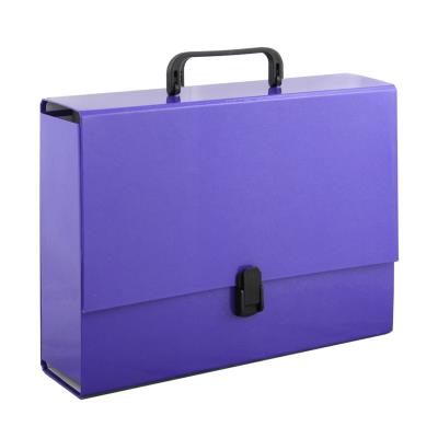 Opakowanie Teczka z rączką A4 10 cm Penmate ciemnoniebieska