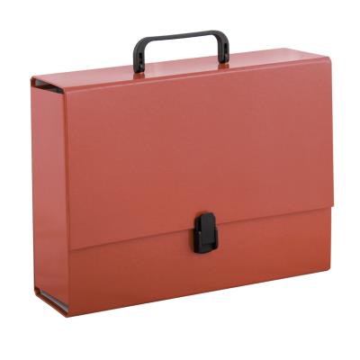 Opakowanie Teczka z rączką A4  10 cm Penmate czerwona pastelowa