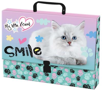 Opakowanie Teczka z rączką A4 MY LITTLE FRIEND 1 szt. mix