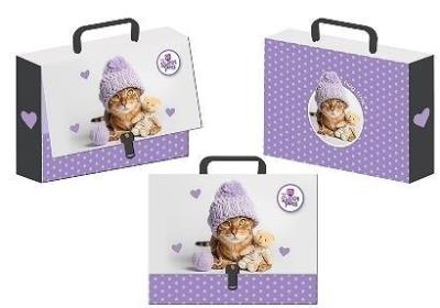 Opakowanie Teczka z rączką walizeczka The sweet pets Kot