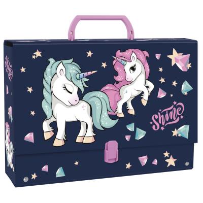 Opakowanie Teczka z rączką gruba Jednorożec 14