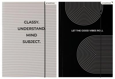 Opakowanie Teczka zgumką A4 Black&White