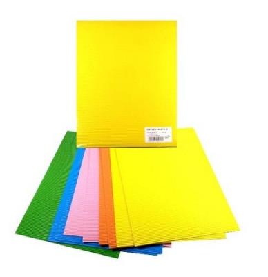Opakowanie Tektura falista pastelowa 25x35cm 10 arkuszy