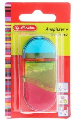 Opakowanie Temperówka + gumka 2w1