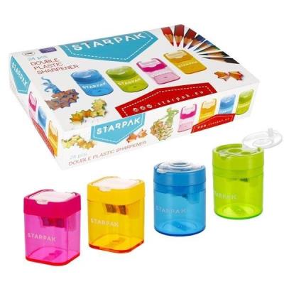 Opakowanie Temperówka plastikowa podwójna (24szt)